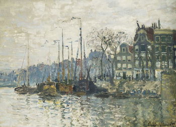 Canvas Print Amsterdam, 1874