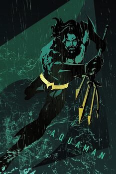 Canvas Print Aquaman - God of Sea
