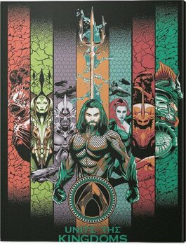 Canvas Print Aquaman - Unite the Kingdoms