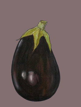 Canvas Print Aubergine, 2003