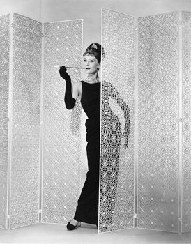 Canvas Print Audrey Hepburn, Breakfast At Tiffany'S 1961 Directed By Blake Edwards