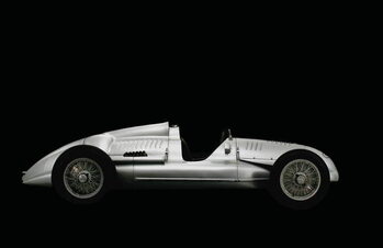 Canvas Print Auto Union, Grand Prix V-12 type D, 1939