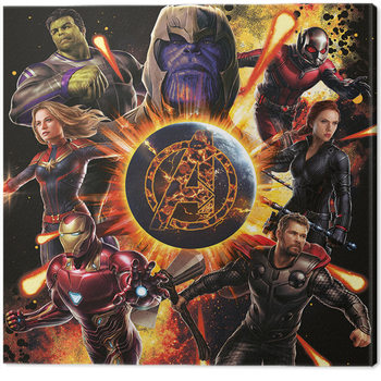 Canvas Print Avengers: Endgame - Explosion