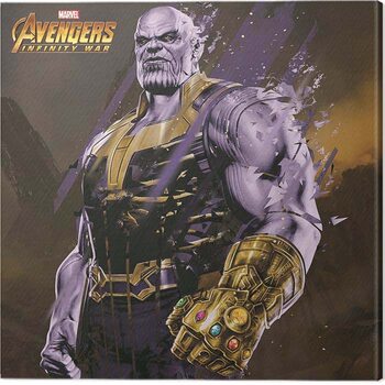 Canvas Print Avengers: Infinity War - Thanos Fragmented