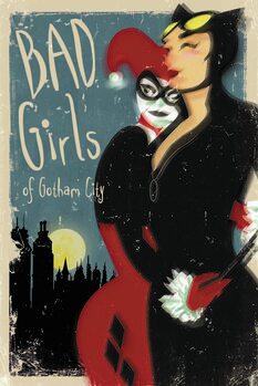 Canvas Print Bad Girls of Gotham City