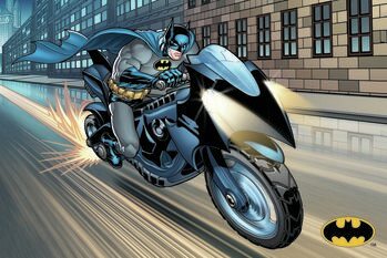 Canvas Print Batman - Night ride