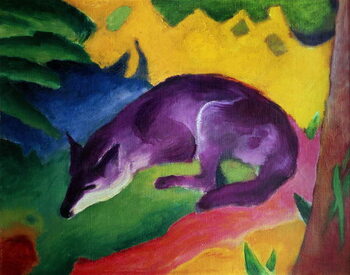 Canvas Print Blue Fox, 1911