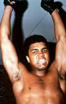 Canvas Print Boxer Muhammad Ali (Cassius Clay) in 1973