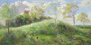 Canvas Print Cow Parsley Hill, 1991