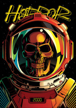 Canvas Print Dead astronaut