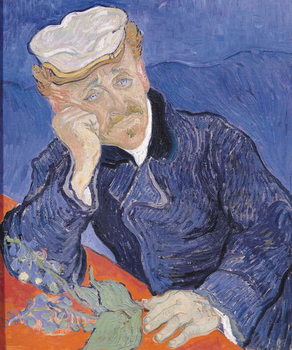 Canvas Print Dr. Paul Gachet, 1890