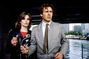 Canvas Print Emmanuelle Seigner And Harrison Ford