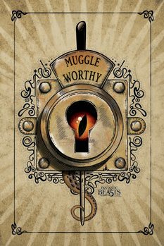Canvas Print Fantastic Beasts - Muggle Worthy