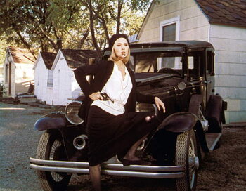 Canvas Print Faye Dunaway as Bonnie Parker