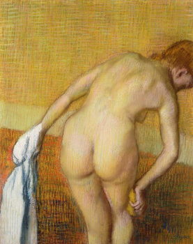 Canvas Print Femme Prennant au Bain, 1886