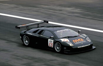 Canvas Print FIA GT 2005 World Championship, Monza, Lombardy, Italy