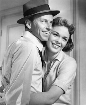Canvas Print Frank Sinatra And Nancy Gates