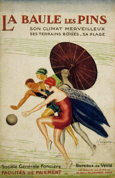 Canvas Print French advertisement societe Generale fonciere
