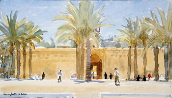 Canvas Print Gateway to the Mosque, 2010