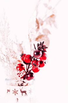 Canvas Print Gold Close-Up Brunch Christmas ornament- Regional