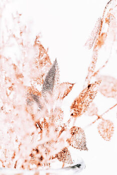 Canvas Print Gold Close-Up Brunch Christmas ornament- Regional