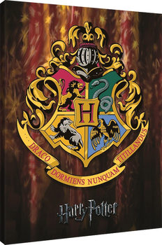 Canvas Print Harry Potter - Hogwarts Crest