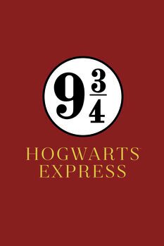 Canvas Print Harry Potter - Platform 9 3/4