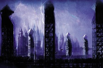 Canvas Print Harry Potter - Quidditch pitch