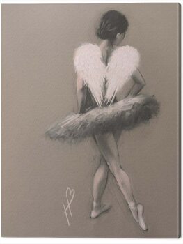 Canvas Print Hazel Bowman - Angel Wings III
