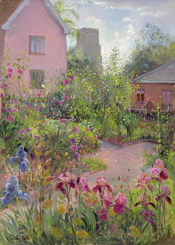 Canvas Print Herb Garden at Noon