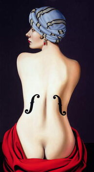 Canvas Print Homage to Man Ray, 2003