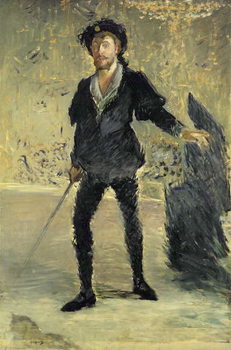 Canvas Print Jean Baptiste Faure in the Opera 'Hamlet' by Ambroise Thomas