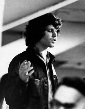 Canvas Print Jim Morrison of The Doors
