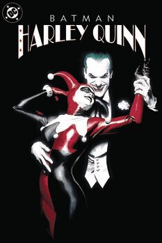 Canvas Print Joker and Harley Quinn