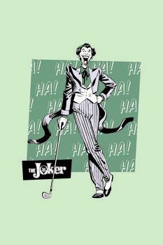 Canvas Print Joker - Haha