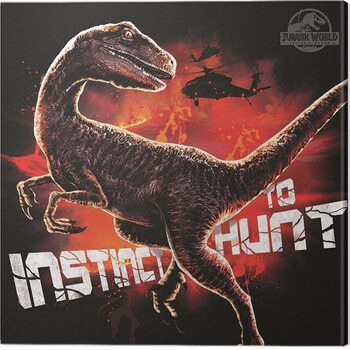 Canvas Print Jurassic World: Fallen Kingdom - Instinct to Hunt