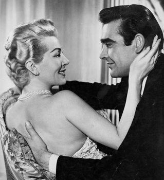 Canvas Print Lana Turner And Sean Connery, Another Time Another Place