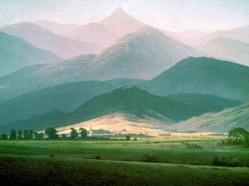 Canvas Print Landscape in the Riesengebirge, 1810-11