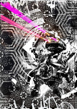 Canvas Print Laser Robotics, 2016