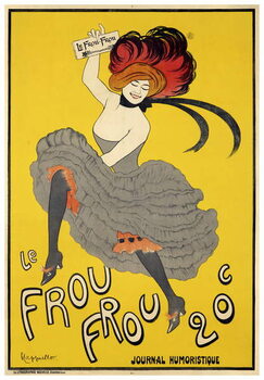 Canvas Print Le Frou-Frou  inaugural issue