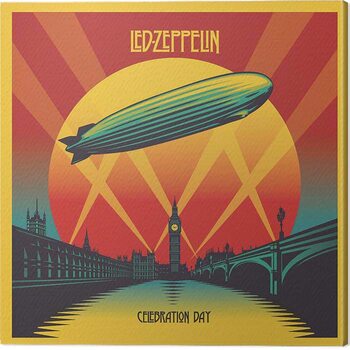 Canvas Print Led Zeppelin - Celebration Day