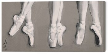 Canvas Print Loui Jover - Hazel Bowman - Dancing Feet