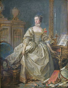 Canvas Print Madame de Pompadour (1721-64)