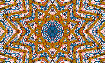 Canvas Print Mandala Abstract Pattern Background