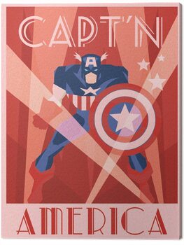 Canvas Print Marvel - Captain America