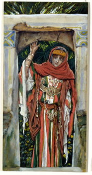 Canvas Print Mary Magdalene before her Conversion