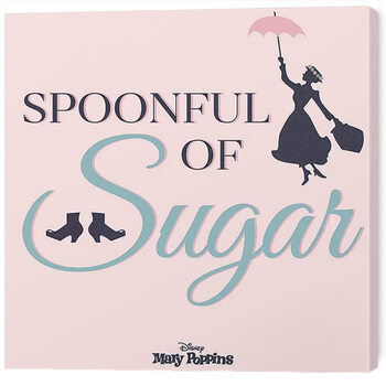 Canvas Print Mary Poppins - Spoonful of Sugar