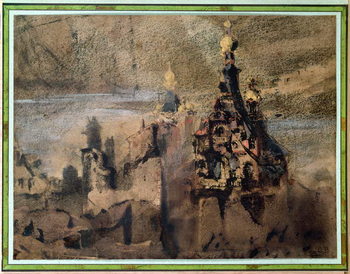 Canvas Print Memory of Spain, 1850