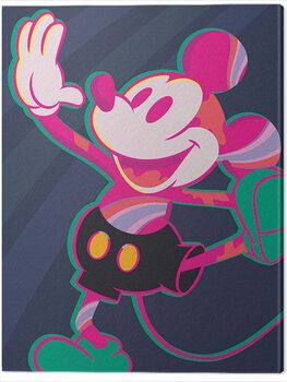 Canvas Print Mickey Mouse - Warped