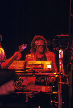 Canvas Print Miles David, 1989